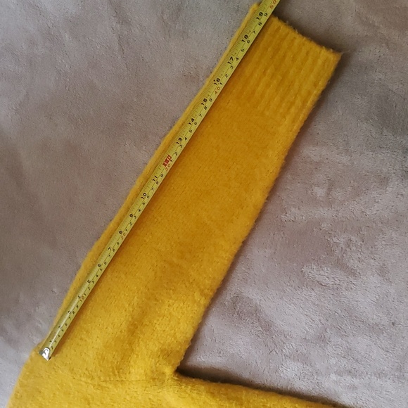 Zara Knit Yellow Gold HiLo Sweater - Picture 5 of 9